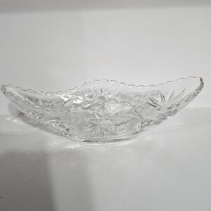 🌟Anchor‎ Hocking Pressed Glass Starburst Serving Bowl